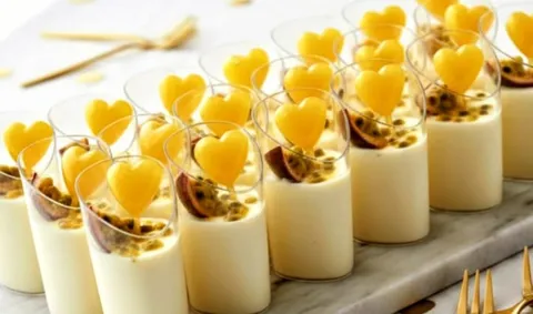 Dessertjes met passievrucht van T'Smoakt